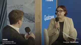 Axios House at Davos #WEF24: Axios' Ina Fried in conversation with Open AI's Sam Altman
