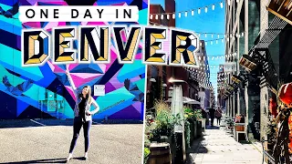 DENVER, Colorado ONE DAY Travel Guide | BEST Things to Do, Eat & See