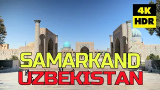 Samarkand, Uzbekistan in 4K (UHD) HDR