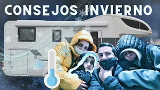 ❄️ Prepara tu AUTOCARAVANA PARA EL INVIERNO, consejos FINAL INESPERADO NIEVA!