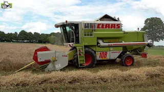 Claas Dominator 108 in de wintergerst