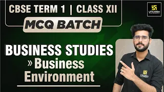 Class 12 Business Studies MCQ #4 | Business Environment | CBSE Term 1 Exam | Deepesh Sir