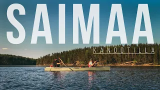 Canoe Camping Adventure at Lake Saimaa, Finland