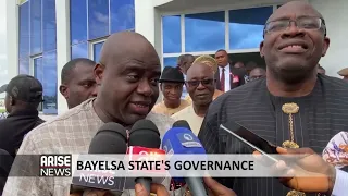 BAYELSA STATE'S GOVERNANCE - ARISE NEWS REPORT