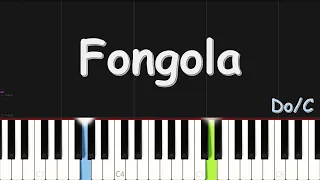 Matou Samuel - Fongola | EASY PIANO TUTORIAL BY Extreme Midi