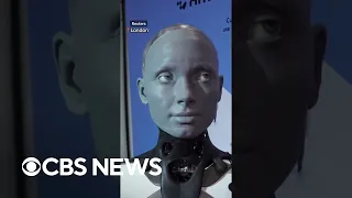 Humanoid robot describes "nightmare scenario" with robotics and AI #shorts