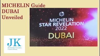 MICHELIN GUIDE DUBAI 2022 Revelation at Dubai Opera