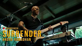 Andra Ramadhan Guitar Solo - Surrender (Soundcheck)