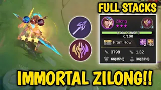 HYPER ZILONG 6 IMMORTAL FULL STACKS | 3798 DAMAGE !! Magic Chess Best Synergy 2024