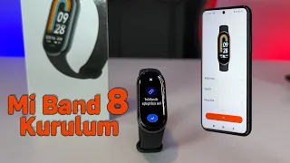 Mi Band 8 Kurulum | Mi Fitness Bağlantı ve Bildirim Ayarları | Özel Resim Koyma