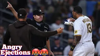MLB | Best Angry Ejections Compilations #angrymoments