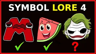 Symbol Lore 4 💖 (Alphabet Lore Animation)