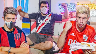 Reacciones de Amigos | River 4 Defensores de Pronunciamiento 0 | Copa Argentina 2021