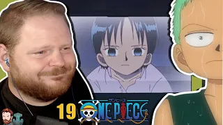 MY EMOTIONAL CONNECTION TO ZORO BROKE ME... | One Piece Anime Reaction Episode 19