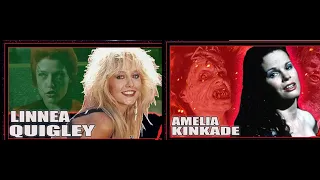 Night of the Demons panel with Linnea Quigley & Amelia Kinkade @Days of the Dead Horror Convention