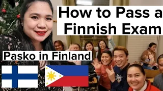 How to Pass Finnish Exam | Pasko sa Finland