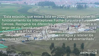 PTAR Canoas descontaminación Rio Bogotá