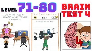 Brain Test 4 Level 71,72,73,74,75,76,77,78,79,80 Answers - Brain Test 4 All Levels (71-80) Answers|