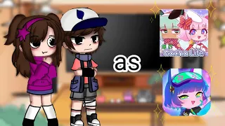 []•Gravity falls reacciona a Dipper y Mabel es Random gacha tiktoks •[]🤩🌟