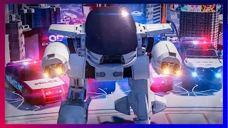 STEALING Giant ROBOTS To TROLL COPS! GTA RP | GTA 5 RP