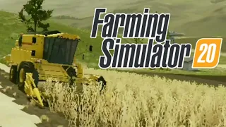 PRIMEIRA COLHEITA DE TRIGO E SOJA, PLANTADEIRA RAPID A600S DO FARMING SIMULATOR 20! FS20 #01