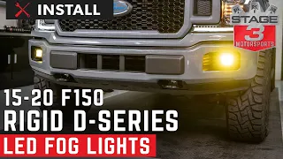 Rigid Industries D-Series SAE/DOT Compliant Selective Yellow Fog Lights Install