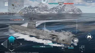 アメリカ海軍 潜水艦 タング お試し‐War Thunder Mobile