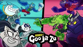 Héroes de Goo Jit Zu Episodio 8: ¡Rápidos y Goorosos!