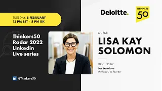 Thinkers50 2022 Radar LinkedIn Live with Lisa Kay Solomon