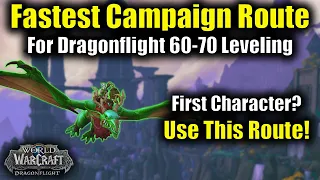 The Fastest 60-70 Leveling Route in Dragonflight