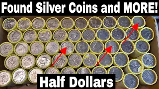 I Found Silver Coins Hunting Half Dollars