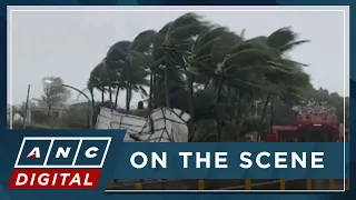 LOOK: Fierce wind, heavy rain lashes southern Taiwan as typhoon Koinu crosses | ANC