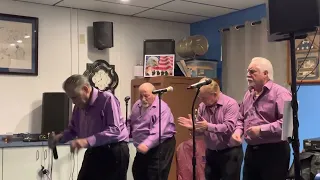 Pittsburgh Belairs sing Silhouettes at Lawrenceville VFW