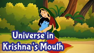 Universe in Krishnas Mouth Story in English | Indian Mythological Stories | Pebbles Stories