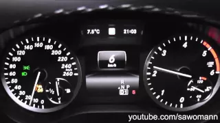 2014 Mercedes-Benz B 200 d 136 HP 0-100 km/h Acceleration GPS