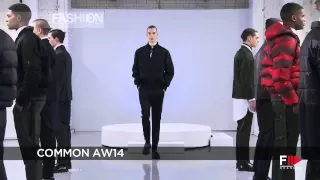 Fashion Show COMMON Autumn Winter 2014 2015 London Menswear by Fashion Channel