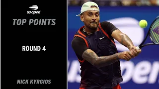 Nick Kyrgios | Top Points vs. Daniil Medvedev | 2022 US Open Round 4