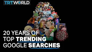 20 years of top trending Google searches