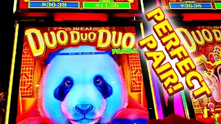 DUN DUN DUN!!! * DUO DUO DUO!!! * THE PERFECT PAIR!! - New Las Vegas Casino Slot Machine Bonus