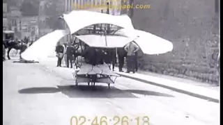 Early Flying Failures Stock Footage