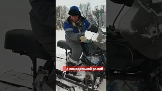 Самодельный снегоход из оренбургской области