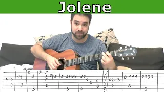 Fingerstyle Tutorial: Jolene (FULL Instrumental) - Guitar Lesson w/ TAB