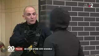 Police : au cœur d'une cité sensible "Les Tarterêts" / JT du jeudi 8 février 2018