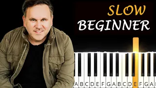 10,000 Reasons - Bless The Lord | Matt Redman | SLOW BEGINNER PIANO TUTORIAL + SHEET MUSIC