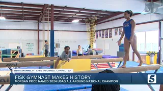 Fisk Gymnast makes history