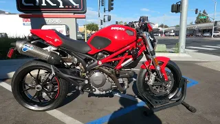 2014 Ducati Monster 796 ABS / Walk Around / Start Up / Sound Clip