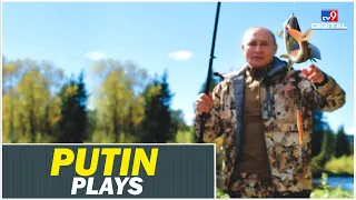 Caught on camera, Putin's Siberian fishing trip!