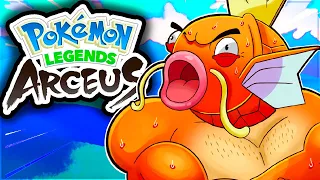 Can JUST ONE Magikarp Beat Pokemon Legends: Arceus?