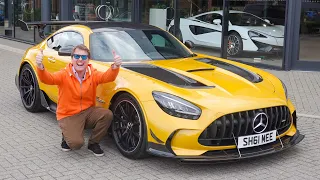 IT'S DONE! My SOLARBEAM YELLOW AMG GT Black Series is COMPLETE