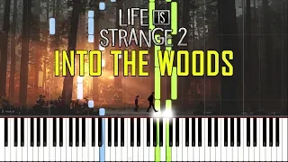 Into The Woods - Life Is Strange 2 [Synthesia Piano Tutorial]